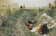Anders Zorn vart dagliga brod oil painting reproduction